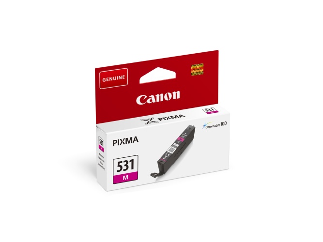 Canon CLI-531M (6120C001) Rašalinė kasetė, Purpurinė