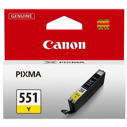 Canon CLI-551 (6511B001), geltona kasetė