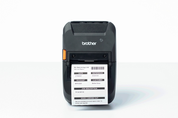 Brother RuggedJet RJ-3230BL Etikečių ir kvitų spausdintuvas Direct Thermal 127 mm/sec