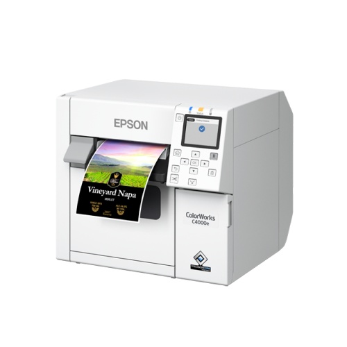 Epson ColorWorks C4000e (mk) Etikečių spausdintuvas rašalinis Colour 100 mm/sec USB