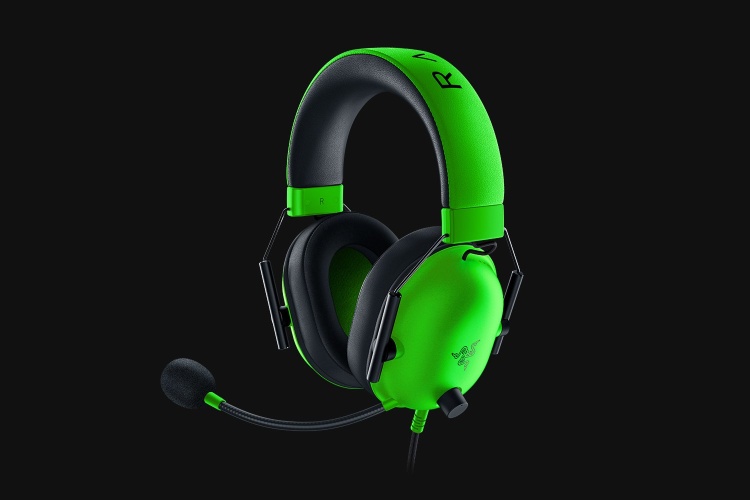 Razer BlackShark V2 X Laidinės žaidimų ausinės, Žalia/Juoda