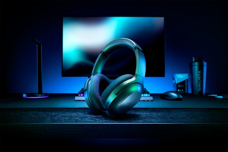 Razer Barracuda Laidinės/belaidės žaidimų ausinės, Bluetooth, USB Type-C, Juoda