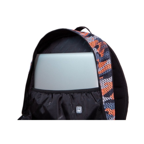 Kuprinė CoolPack Impact II Camo Mesh Orange