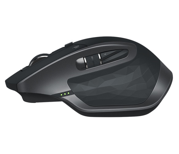 Pelė belaidė Logitech MX Master 2S (910-005966), ergonominė, grafito pilka