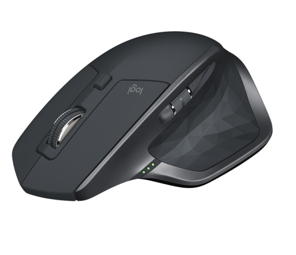 Pelė belaidė Logitech MX Master 2S (910-005966), ergonominė, grafito pilka