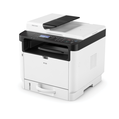 Spausdintuvas Ricoh M 320 - MFP lazerinis B/W A4 32 ppm 1200 x 1200 dpi USB Wi-Fi LAN