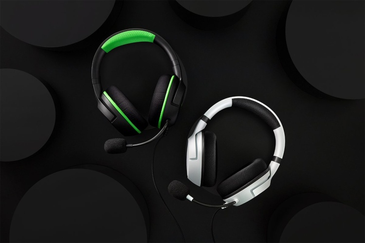 Laidinės žaidimų ausinės Razer Kaira X for Xbox, Juoda, Žalia