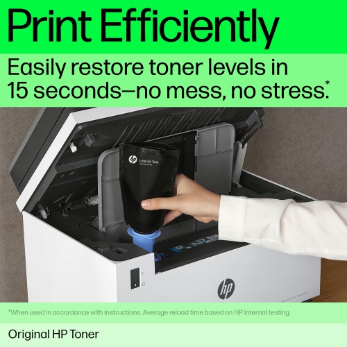 HP 153X (W1530X) LaserJet Tank Toner Reload Kit, Black
