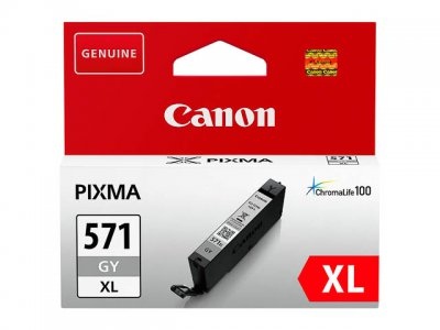 Canon CLI-571XLGY (0335C001), pilka kasetė