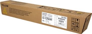 Ricoh MP C2503 HC (841926), geltona kasetė