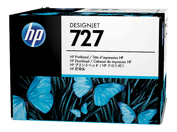 HP 727 (B3P06A) Rašalinė spausdinimo galvutė, Matte black, Photo black, Grey, Cyan, Magenta, Yellow