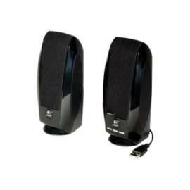 Logitech | LGT-S150 | Total RMS power: 1.2 watts RMS (0.6 watts per satellite) ; W | Black | 2.0 Ste