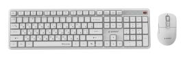 KEYBOARD +MOUSE WRL CYRILLIC/WHT KBS-WMS-01-W-CYRL GEMBIRD