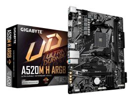 GIGABYTE AMD A520 Socket AM4 micro ATX