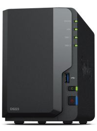NAS STORAGE TOWER 2BAY/NO HDD USB3.2 DS223 SYNOLOGY