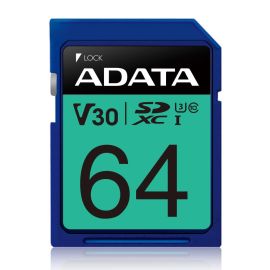 MEMORY SDXC 64GB V30/ASDX64GUI3V30S-R ADATA
