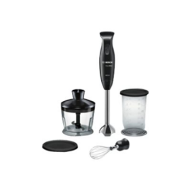Bosch | Blender | CleverMixx MSM2650B | Hand Blender | 600 W | Number of speeds 12 | Chopper | Black