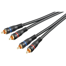 Goobay 50032 Stereo RCA cable 2x RCA