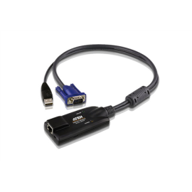 Aten USB VGA KVM Adapter 1 x RJ-45 Female