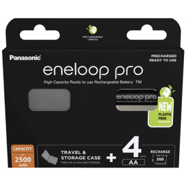 Panasonic Rechargeable Batteries ENELOOP BK-3HCDEC4BE AA