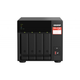 QNAP 4-Bay QTS and QuTS hero NAS TS-473A-8G Up to 4 HDD/SSD Hot-Swap