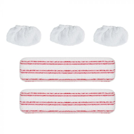 Polti Vaporetto Kit of 2 Cloths and 3 Sockettes PAEU0324 Suitable for Polti Vaporetto models: Pro