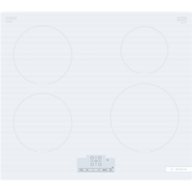 Bosch Hob PUE612BB1J Induction Number of burners/cooking zones 4 Touch Timer White