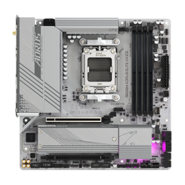 Gigabyte B650M A ELITE AX ICE Processor family AMD Processor socket AM5 DDR5 Supported hard disk dri