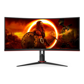 AOC | CU34G2XP/BK | 34 " | VA | 3440 x 1440 pixels | 21:9 | 1 ms | Black | HDMI ports quantity 2 | 1