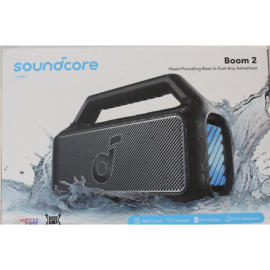 SALE OUT. Anker Soundcore Boom 2 Bluetooth Speaker, Black Anker Soundcore Portable Bluetooth Speaker