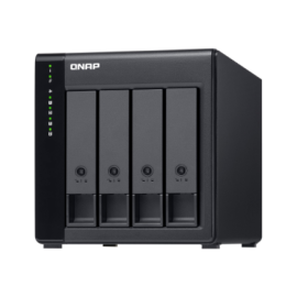 QNAP High-performance Desktop SATA 6Gbps JBOD Storage Enclosure TL-D400S Black