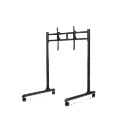 Next Level Racing Floor stand Round Tube Freestanding Single Monitor Stand Up to 65 "