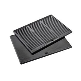 Barbecook Dynamic Core Enamelled Cast Iron Cooking Griddle, 43 x 35 x 2 cm BC-ACC-7126