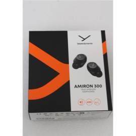 SALE OUT. Beyerdynamic AMIRON 300 TWS black TWS Earphones with charging case, eartips and USB cable SALE OUT. Beyerdynamic True Wireless Earphones AMIRON 300