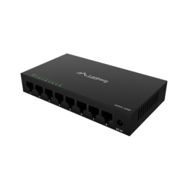 Lanberg Switch 8x1GB/s Unmanagment Gigabit Ethernet Desktop 12V metal case DSM1-1008