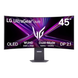 LG 45GX950A-B UltraGear™ 45" OLED WUHD Curved 5120x2160/21:9/0.03ms/275cd/m2/DisplayPort HDMI Headphone Out LG
