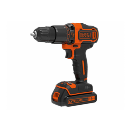 BLACK & DECKER Cordless Drill/Driver BDCHD18KB-QW 18 V