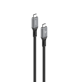 Cablexpert CCBP-USB4-CMCM240-0.3M Premium USB4 Type-C charging and data cable, 40 Gbps, 240 W, 0.3 m Cablexpert