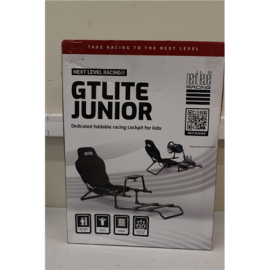 SALE OUT. Next Level Racing GTLite Junior Foldable Cockpit Next Level Racing GTLite Junior Foldable Cockpit DAMAGED PACKAGING