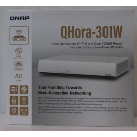 SALE OUT. QNAP Dual bandRouter QHora-301W 802.11ax