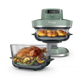 NINJA 5-in-1 XL Glass Air Fryer AS090EUGN Crispi Pro Power 2050 W