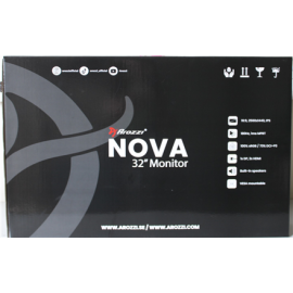 SALE OUT. Arozzi Nova 32" IPS, 180Hz, Computer Monitor - Black Arozzi Nova