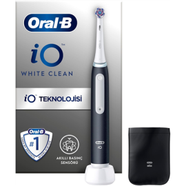 Oral-B iO White Clean Electric toothbrush, Black/White Oral-B