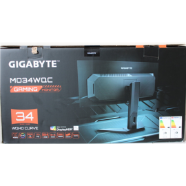 SALE OUT. GIGABYTE MONITOR 34" MO34WQC EK SALE OUT. MO34WQC EK1 34 "