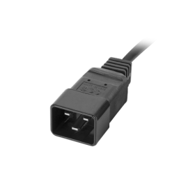 Lanberg Power Distribution unit (PDU) 19" 1U 16A 2M 4x C19 6x IEC C13 Sockets C20 PDU-04I1906I-0200-C20-BK