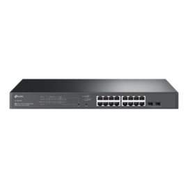 TP-LINK SG2218P JetStream 18-Port Gigabit Smart Switch with 16-Port PoE+