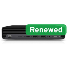 HP Renewed Grade A EliteDesk 805 G6 Desktop Mini AMD Ryzen 5 PRO