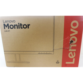 SALE OUT. Lenovo L24-41 23.8 IPS 1920x1080/16:9/250 nits/HDMI/Raven Black/3Y Warranty Lenovo L24-41 23.8 "