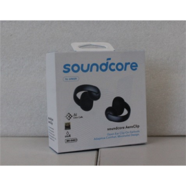 SALE OUT. Anker Soundcore AeroClip Open-Ears, Black SALE OUT. Anker Soundcore Open-Ear Clip-On Earbuds with Adaptive Comfort AeroClip