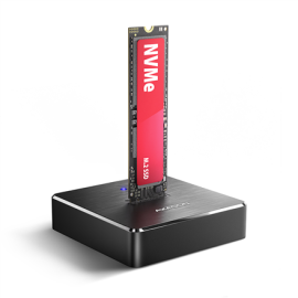 AXAGON USB-C 10Gbps docking station for M.2 NVMe/SATA SSD ADSA-M2C11